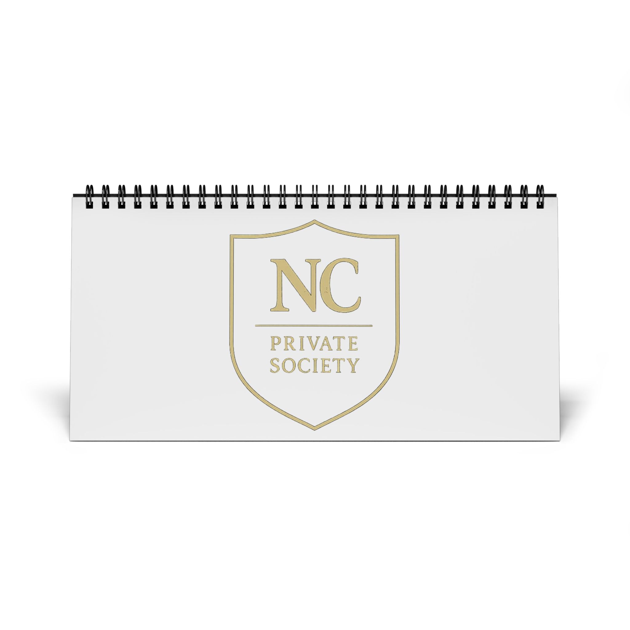 2026 Desktop Calendar — NC Private Society Grid Desk Calendar with a touch of Oil Money to back it up!