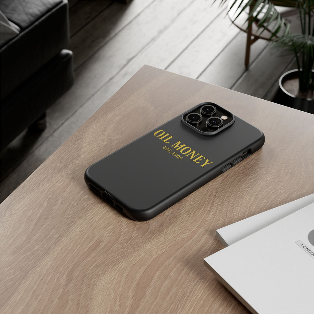 Oil Money phone case | Tough Cases, Black Gold Syndicate