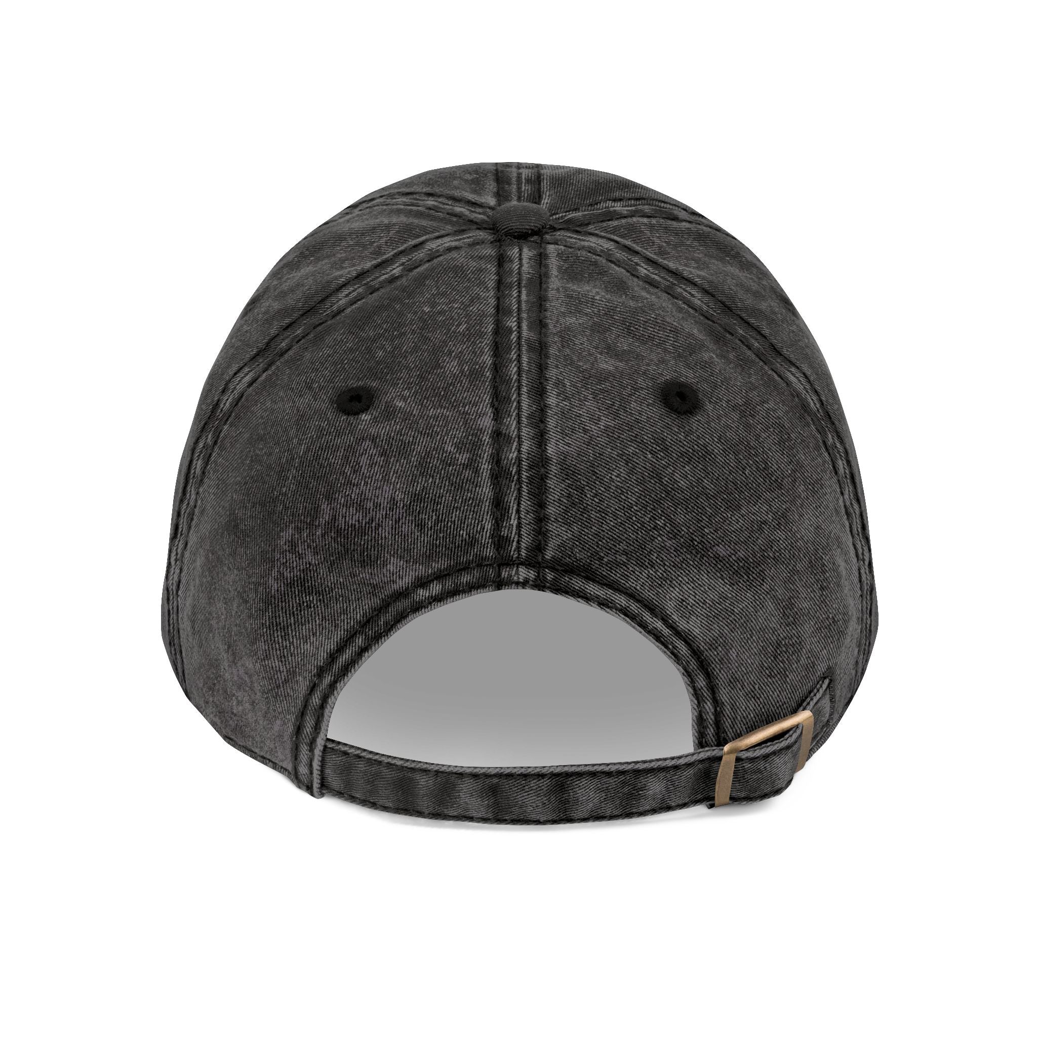 Vintage Embroidered Cap — "OIL MONEY" Distressed Baseball Hat