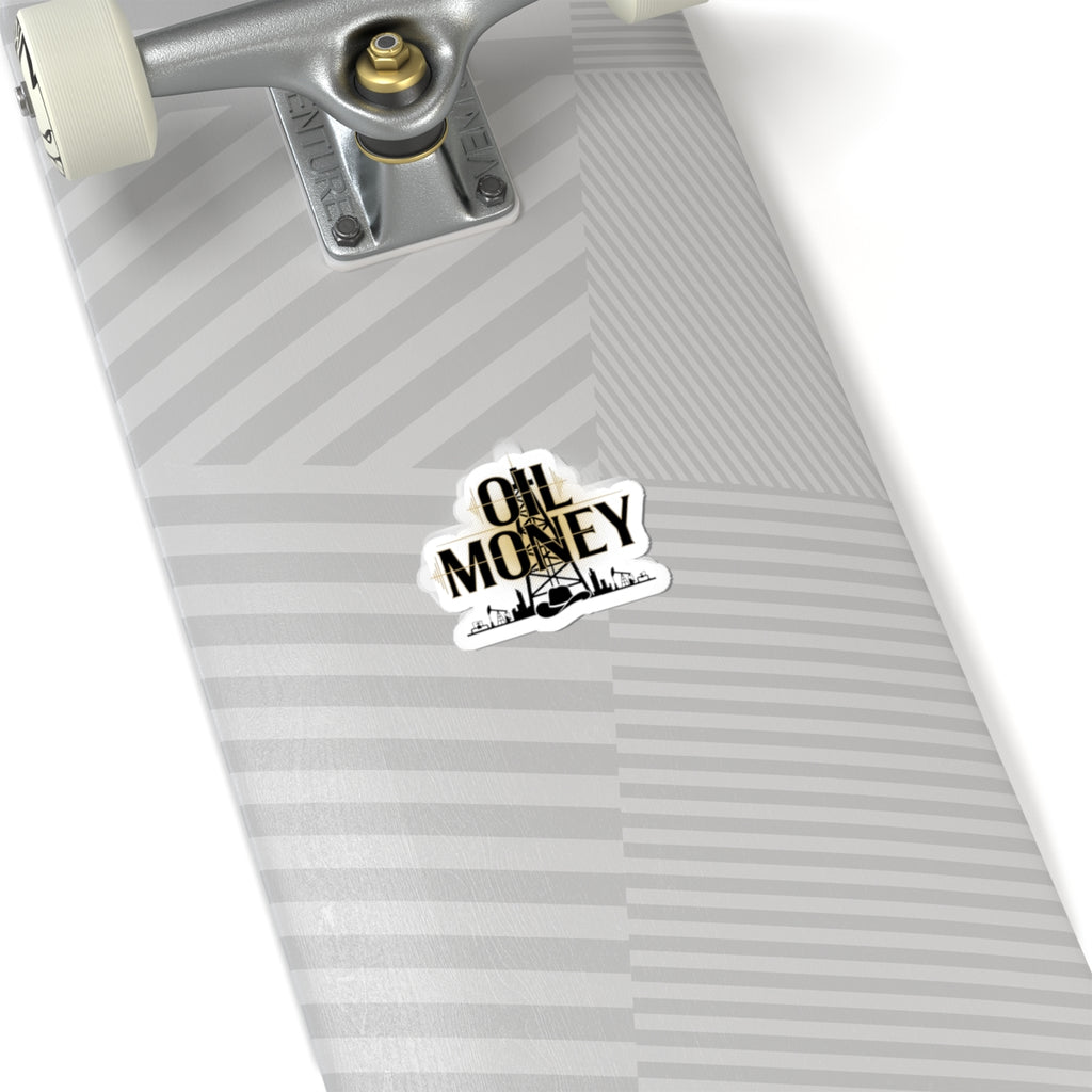 OIL MONEY Sticker | Rig Rocket Ready | Grounded Wealth