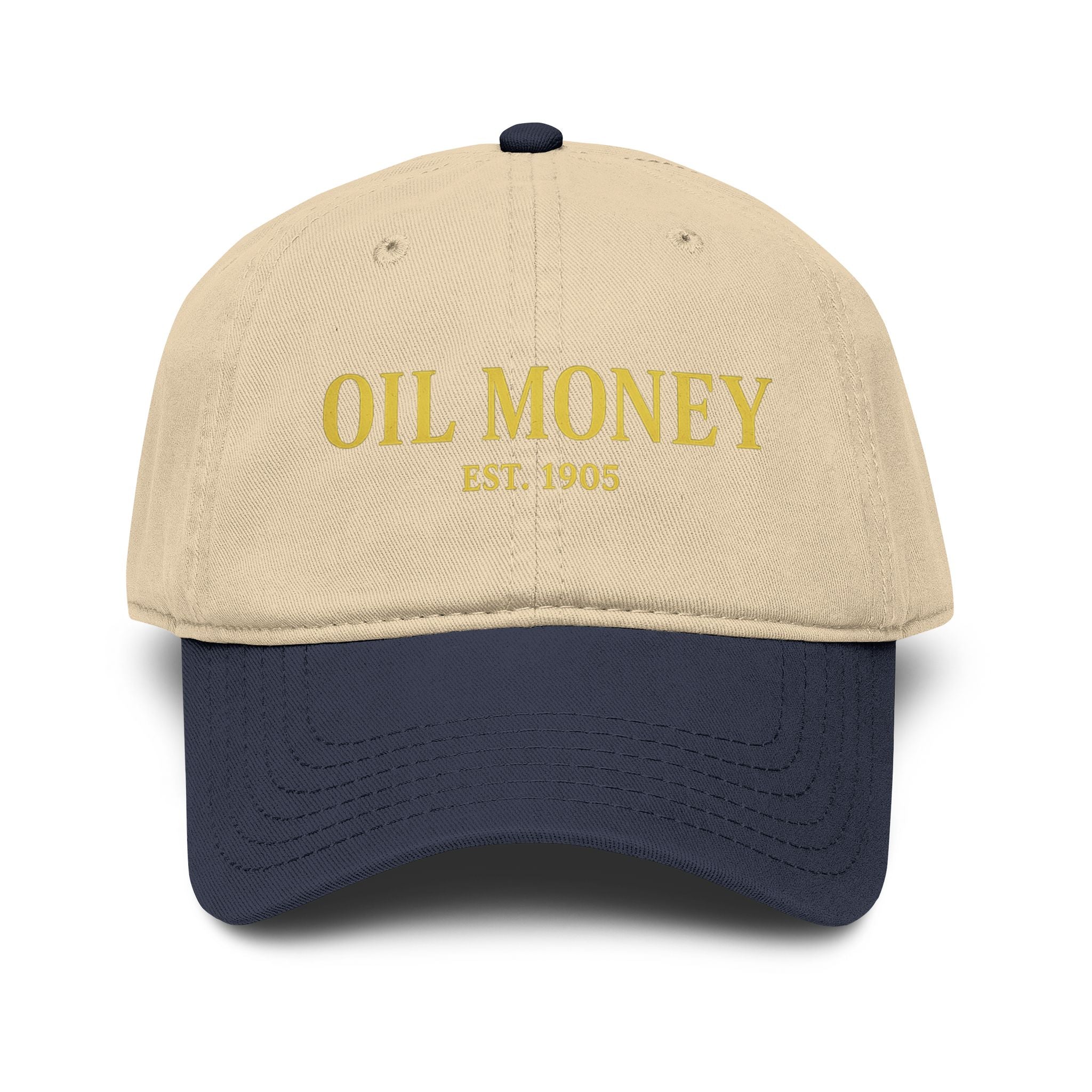 Oil Money Hat – Vintage Oilfield Cap | Rugged Blue Collar Trucker Hat | EST. 1905 Workwear Style
