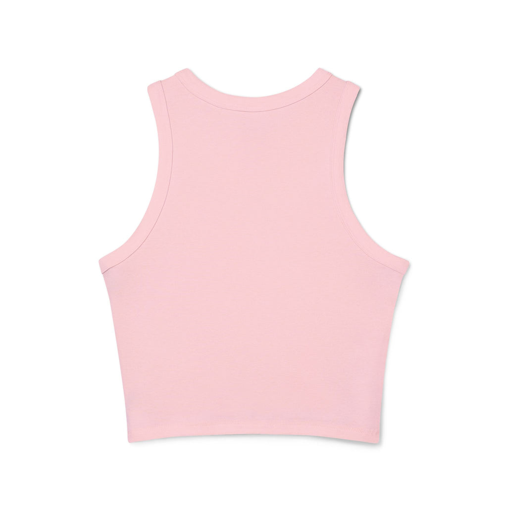 Oil Money Women’s Crop Top – Minimalist Fitted Tank | Casual Summer Shirt | EST. 1905 Slim Fit Tee, Grounded Wealth, Refined Taste.