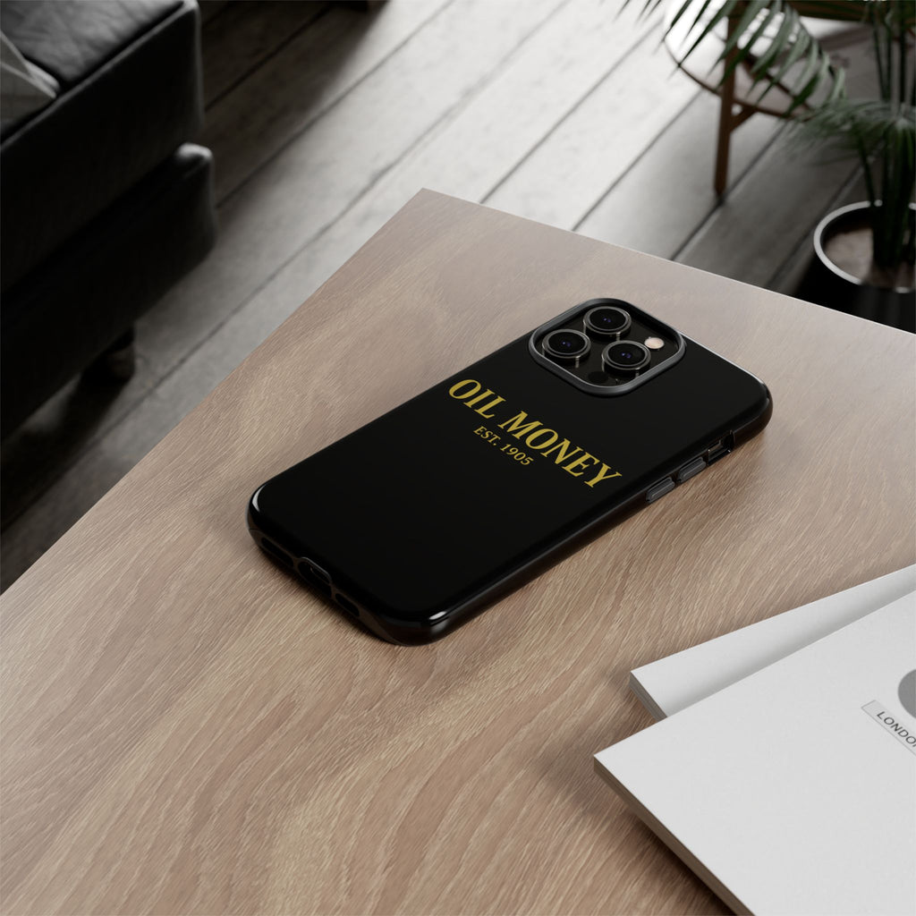 Oil Money phone case | Tough Cases, Black Gold Syndicate