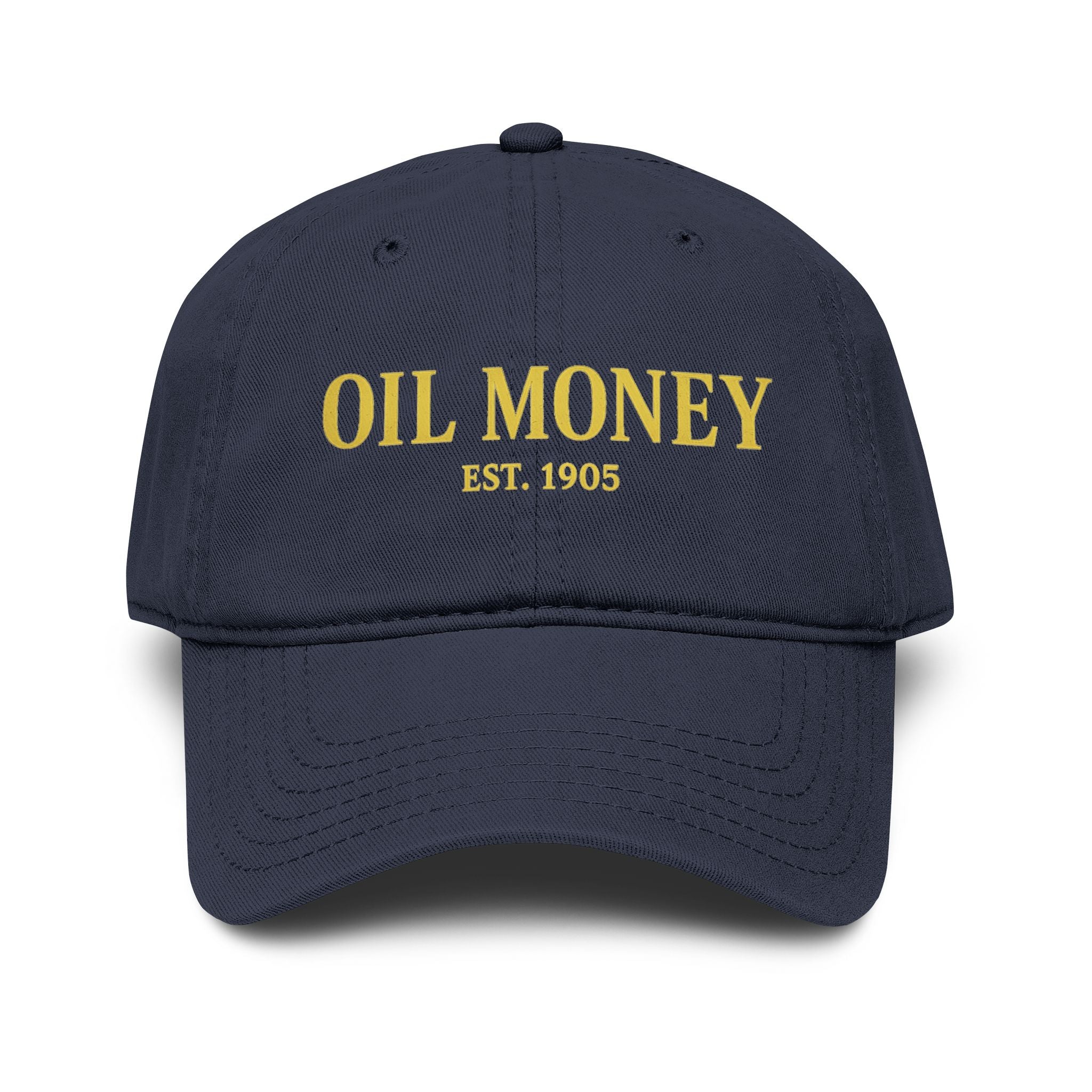 Oil Money Hat – Vintage Oilfield Cap | Rugged Blue Collar Trucker Hat | EST. 1905 Workwear Style