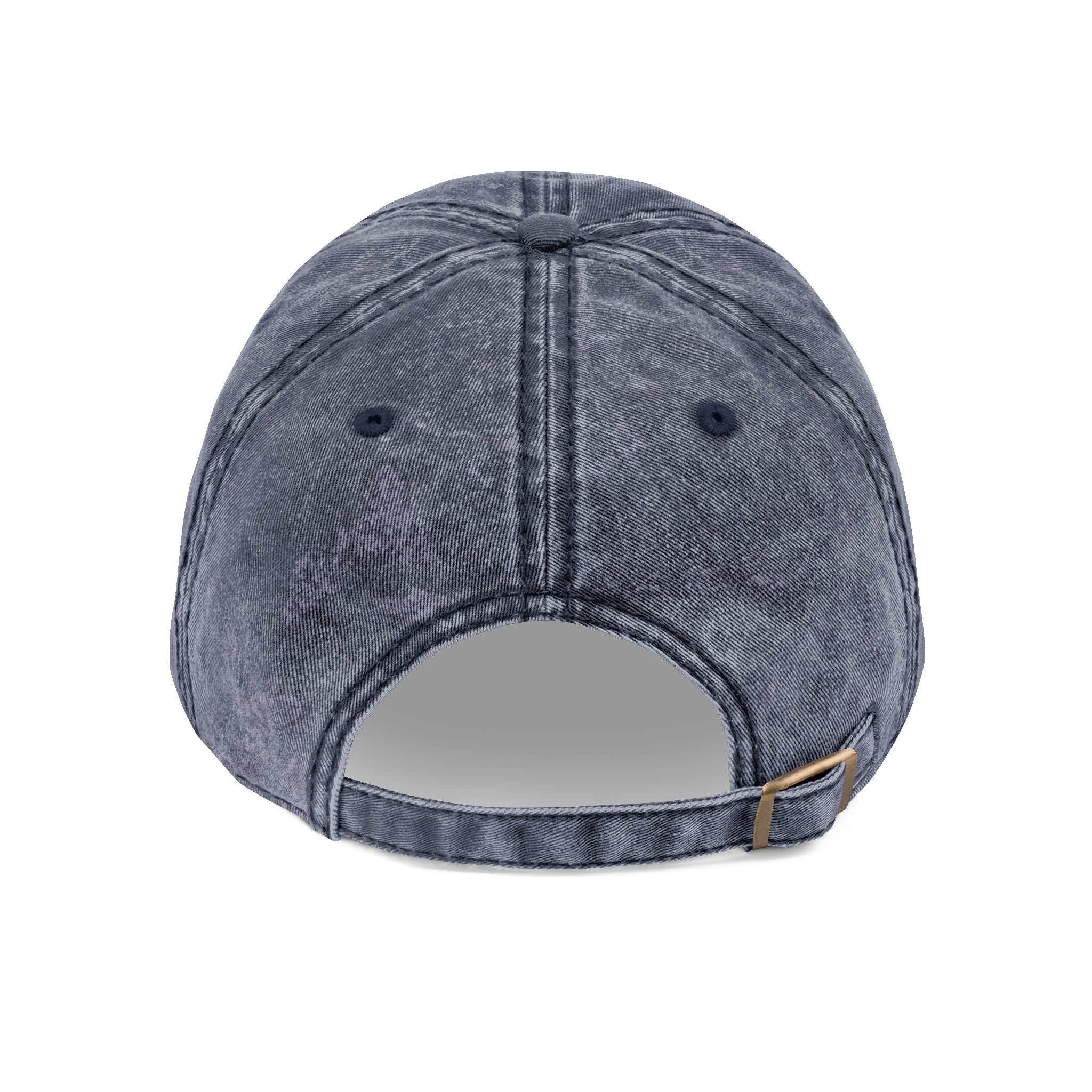 Vintage Embroidered Cap — "OIL MONEY" Distressed Baseball Hat