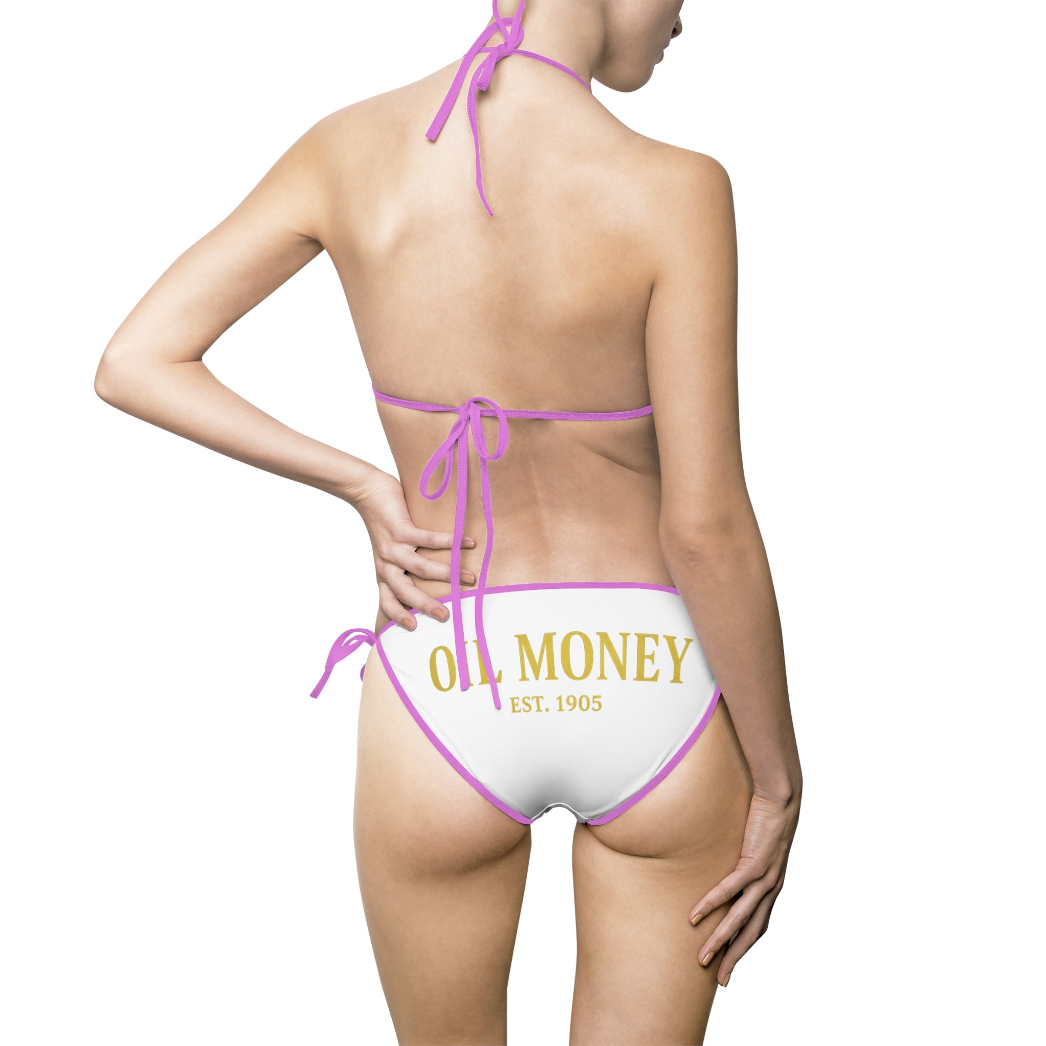 Women's Triangle Bikini — Tie-Side Swimwear
