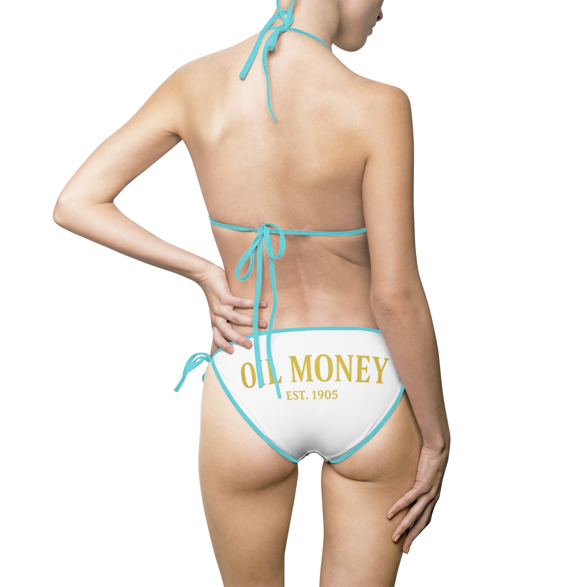 Women's Triangle Bikini — Tie-Side Swimwear
